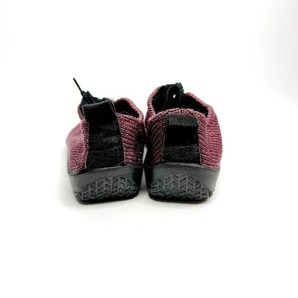 Arcopedico L2 Burgundy Knit Sneakers Women’s Size 39 EU / 8 US - Made in Portuga - Picture 4 of 7
